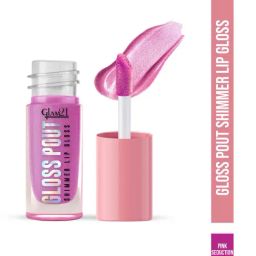 Glam21 Gloss Pout Shimmer Lip Gloss - Pink Seduction - 7 gm-image-61