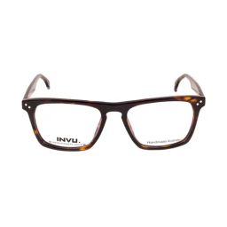 INVU A4015B Brown Full Rim Square Frame-image-87