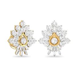 PC Jeweller Nahele 18k Gold Earrings for Women-image-55