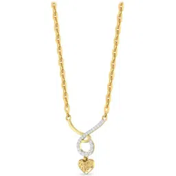 PC Jeweller Infinite Love 18k Gold Pendant with Chain for Women-image-46