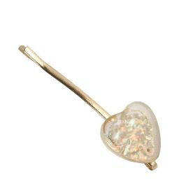 Forever 21 Heart Charm Golden Embellished Hair Clips-image-41