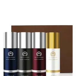THE MAN COMPANY Bleu, Noir, Rouge, Blanc Body Parfum Set for Men-60