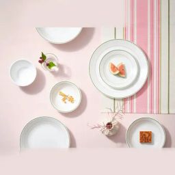 Corelle Livingware Double Ring Green 355ml Soup Bowl Pack of 6-image-31