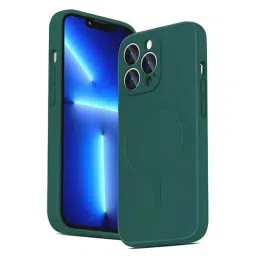 GRIPP RubLite Mag-safe Slim Fit Case for iPhone 13 Pro (Green)-77
