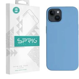 Sprig Liquid Silicone Back Cover for APPLE iPhone 14 (Blue)-image-92