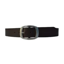 BELWABA Brown Leather Casual Belt-40