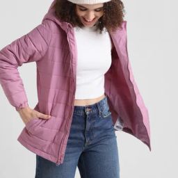 Only Pink Regular Fit Puffer Jacket-picture-12