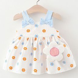 LULU & SKY Polka Dot Print Fit & Flare Dress-41