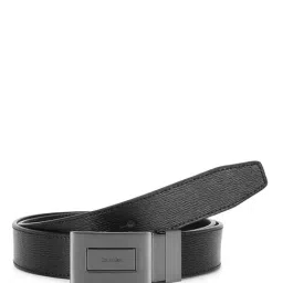 Calvin Klein Jeans Black & Brown Leather Reversible Belt-image-88