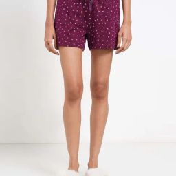 Dreamz By Pantaloons Purple Regular Fit Printed Shorts-picture-48