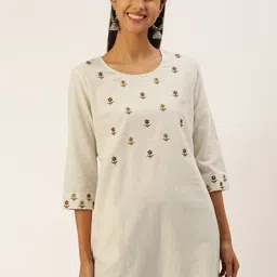 AMUKTI Floral Embroidered Tunic-picture-42