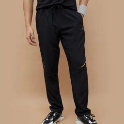 Fame Forever By Lifestyle Black Regular Fit Trackpants-image-62