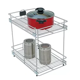Olive Sparkle Series 305x485x430 mm SS.304 Series Stainless Steel Two Shelf Pullout, 151 014 004 0-image-97