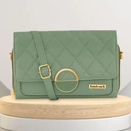 Fastrack Green Faux Leather Textured Wallet-36
