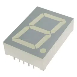 KINGBRIGHT Display, 1.0" Cmn Anode, Green, SA10-21CGKWA-55