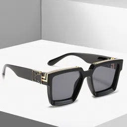 Fashion U Turn Unisex Sports Sunglasses badshahfullblack-picture-35