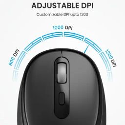 Portronics Black Wireless Keyboard & Mouse image 5