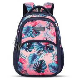 LAVIE SPORT Navy Printed Medium Backpack-12