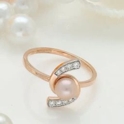Malabar Gold and Diamonds 18k Rose Gold Diamond Ring-picture-37