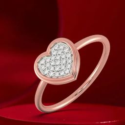 Malabar Gold and Diamonds 18k Rose Gold Diamond Ring-picture-11