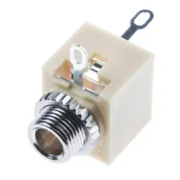 RS PRO Jack Connector 3.5 mm PCB Mount Mono Socket 2 Pole, 9131027-5