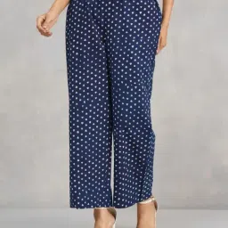 Fabindia Indigo Cotton Casual Pj Pant-picture-45
