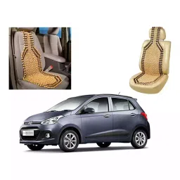 Auto Pearl Black & Beige Velvet Car Cushion for Skoda Octavia, BS254-38