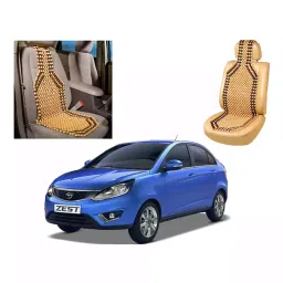 Auto Pearl Beige & Grey Velvet Car Cushion for SsangYong Rexton, BG258 (Pack of 2)-36