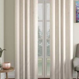 Fabindia Home Standalone Off White Cotton Curtain-31