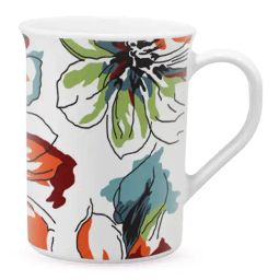 Larah by Borosil White Ceramic Opalware Mug 350ml-image-81