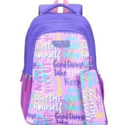 LAVIE SPORT Multicolor Printed Large Backpack With Pouch-43