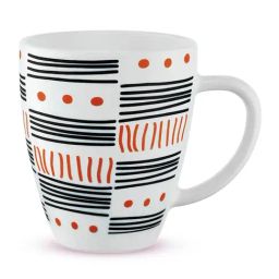 Larah by Borosil White Ceramic Tea & Coffee Mug 400ml-image-68