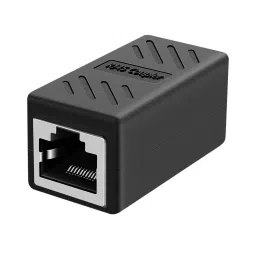 LOTA RJ45 Coupler Female to Female Black for Network Cable Extension, MST-3132-LT-39