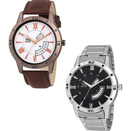 WM Men Set Of 2 Analogue Watches DDWM-042-33kjo-3