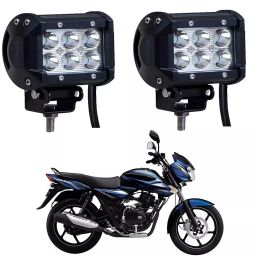 Cartronics 18W 6 Led Aluminum Bar Light/Fog Light for Bajaj Discover 100-34