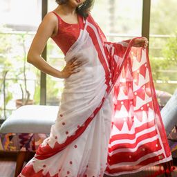 Suta Printed Pure Cotton Saree-picture-54