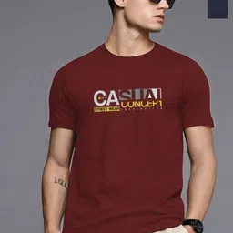 REYA Men 2 Printed Applique T-shirt-image-23