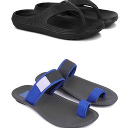 DRACKFOOT Men Pack Of 2 Comfort Sandals-image-72