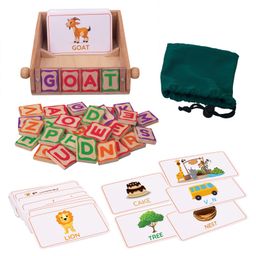 Giggles Match & Learn Classic Wooden Educational Game - Multicolour-28
