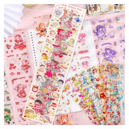 FunBlast Cute Cartoon Theme Kawaii Washi Stickers for Kids- 20 Sheets-12