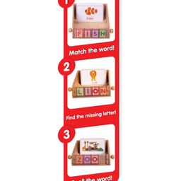 Giggles Match & Learn Classic Wooden Educational Game - Multicolour image 2