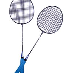 Cloverbyte Badminton Kit Set of 2 Piece Racket with 10 Piece Plastic Shuttle Cock Badminton Kit (Color May Vary) image 2