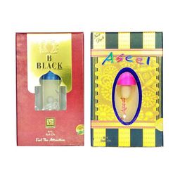 RAVIOUR LIFESTYLE Set Of 2 B Black & Aseel Alcohol Free Roll On Attar - 8 ml Each-53