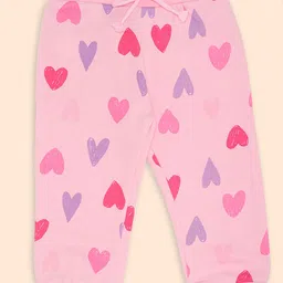 Pantaloons Baby Infant Girls Heart Print Joggers-picture-27