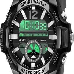 Hala Men Solid Round Tang Regular Digital Watch-1030 image 3