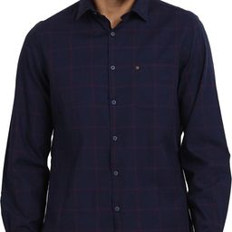 turtle Men Slim Fit Checkered Spread Collar Casual Shirt-picture-32