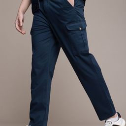 Nautica Men Slim Fit Cargo Trousers-image-89