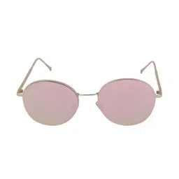 Gio Collection GL5037C06 Pink Round Sunglasses-45