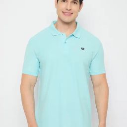 Duke Blue Slim Fit Polo T-Shirt-image-33