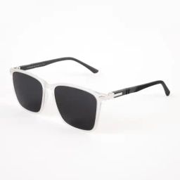 Voyage Black Wayfarer Polarised and UV Protected Lens Unisex Sunglasses-image-9